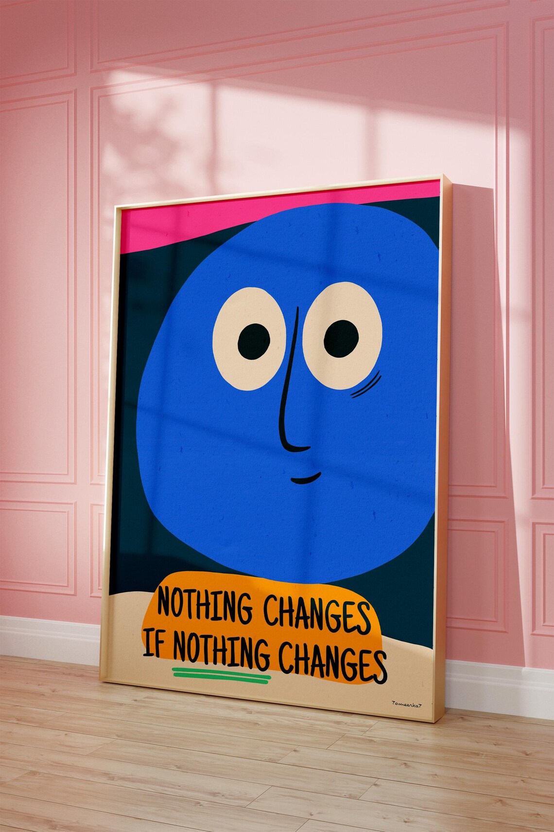 Retro Quote Funky Wall Art, Motivational Art - Image 2
