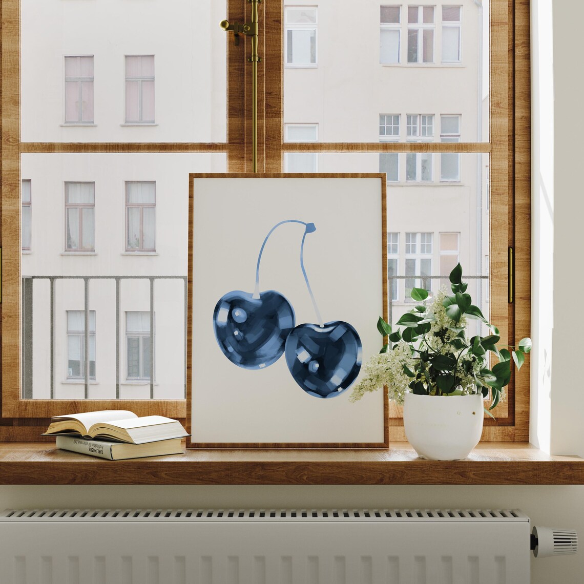 Cherry Aesthetic Art Print, Trendy Wall Decor - Image 3