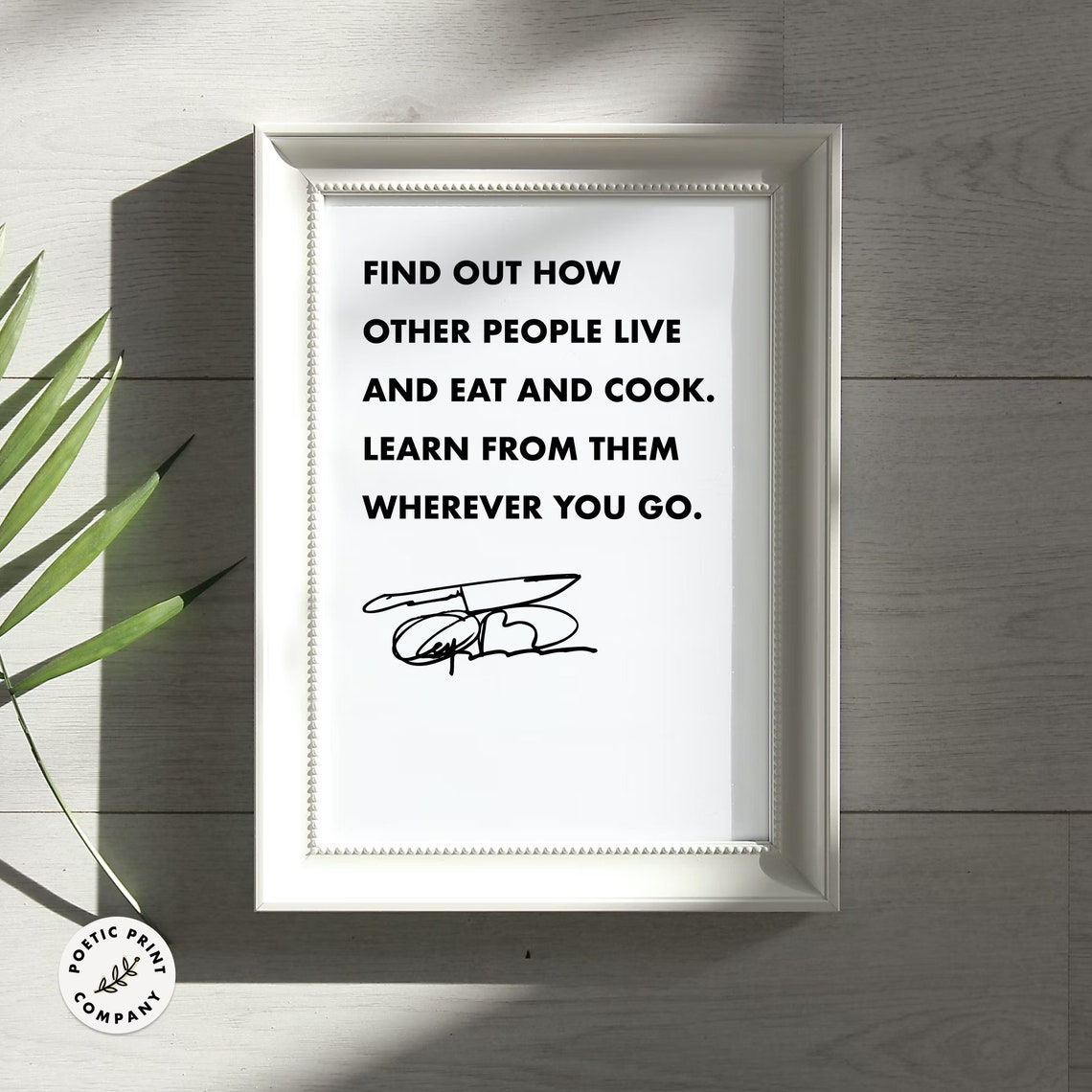 Anthony Bourdain Find Out How Other People Live Eat And Cook Poster - Image 4
