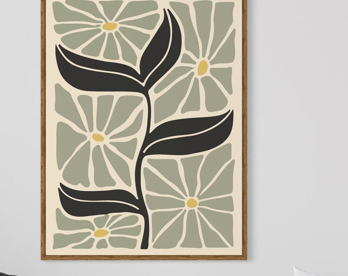 Botanical Retro - Modern Travel Poster - Image 3
