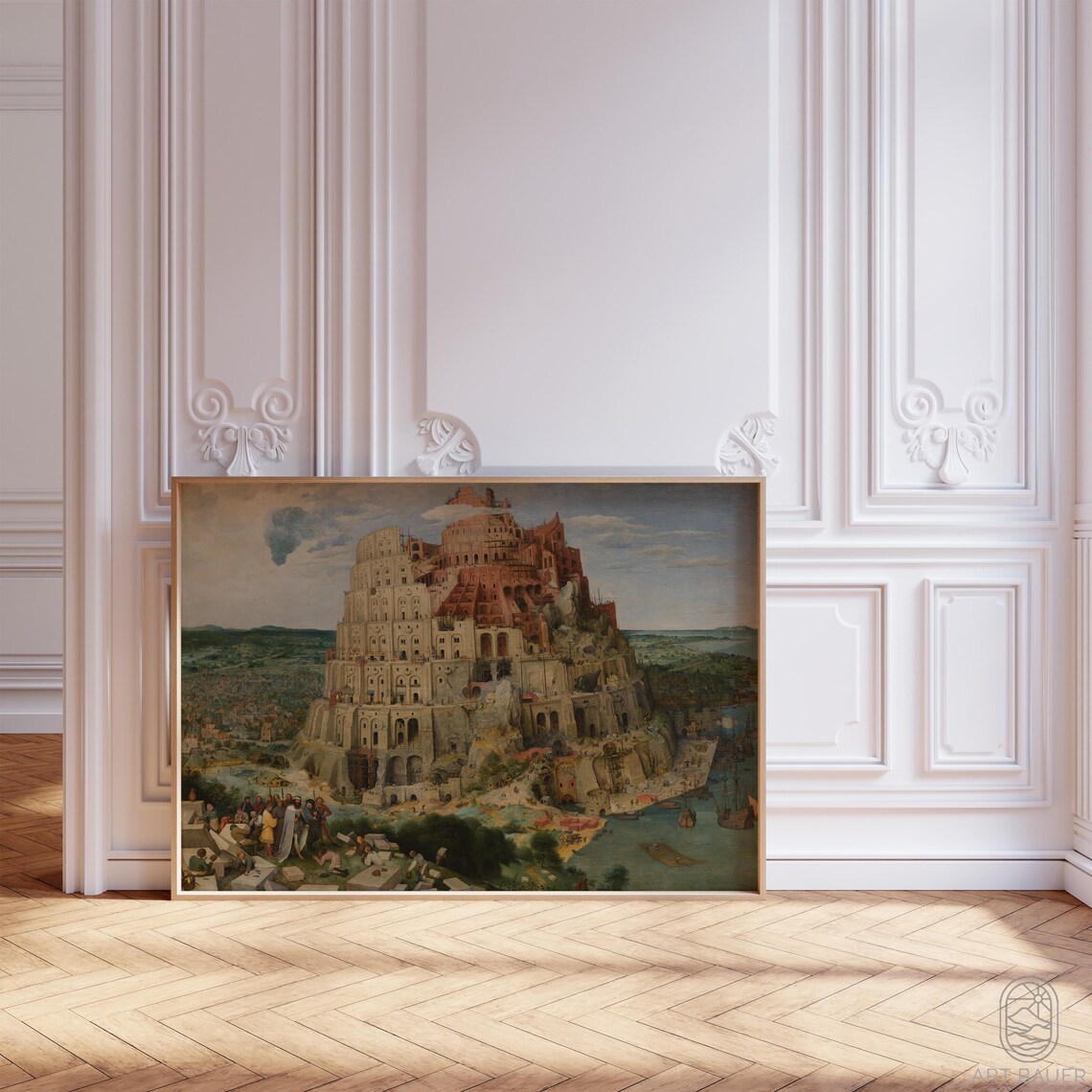 Pieter Bruegel the Elder Tower of Babel 1563 Renaissance Masterpiece Poster - Image 3