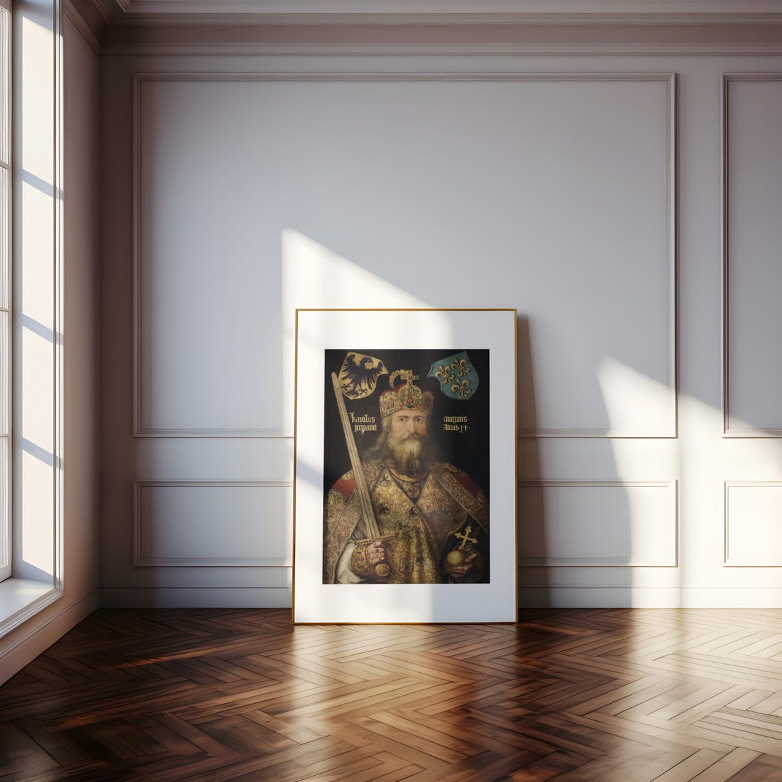Albrecht Durer Emperor Charlemagne 1513 Imperial Portrait Art Poster - Image 5