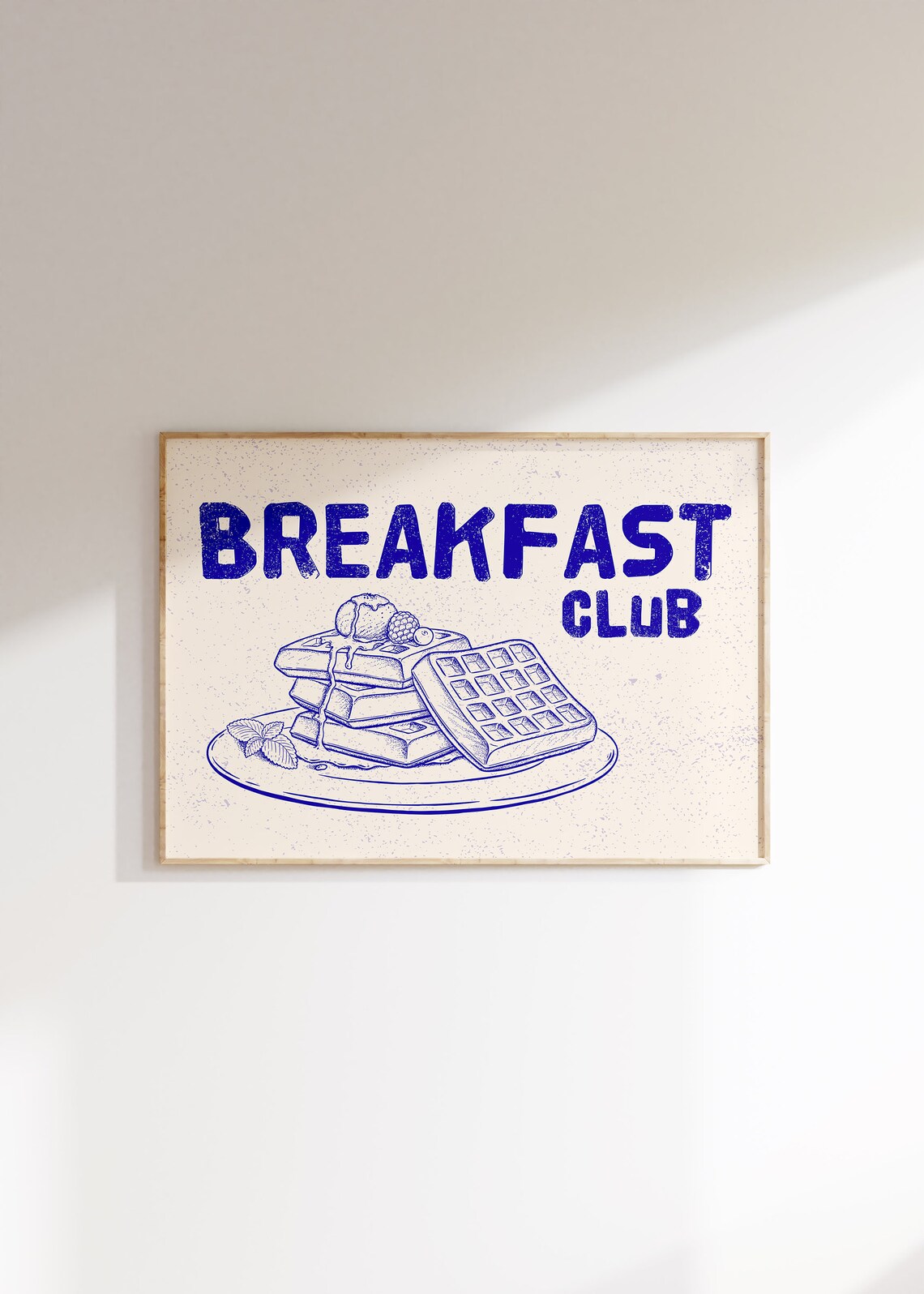 Breakfast Food Vintage Food Poster, Kitchen Decor - Image 5