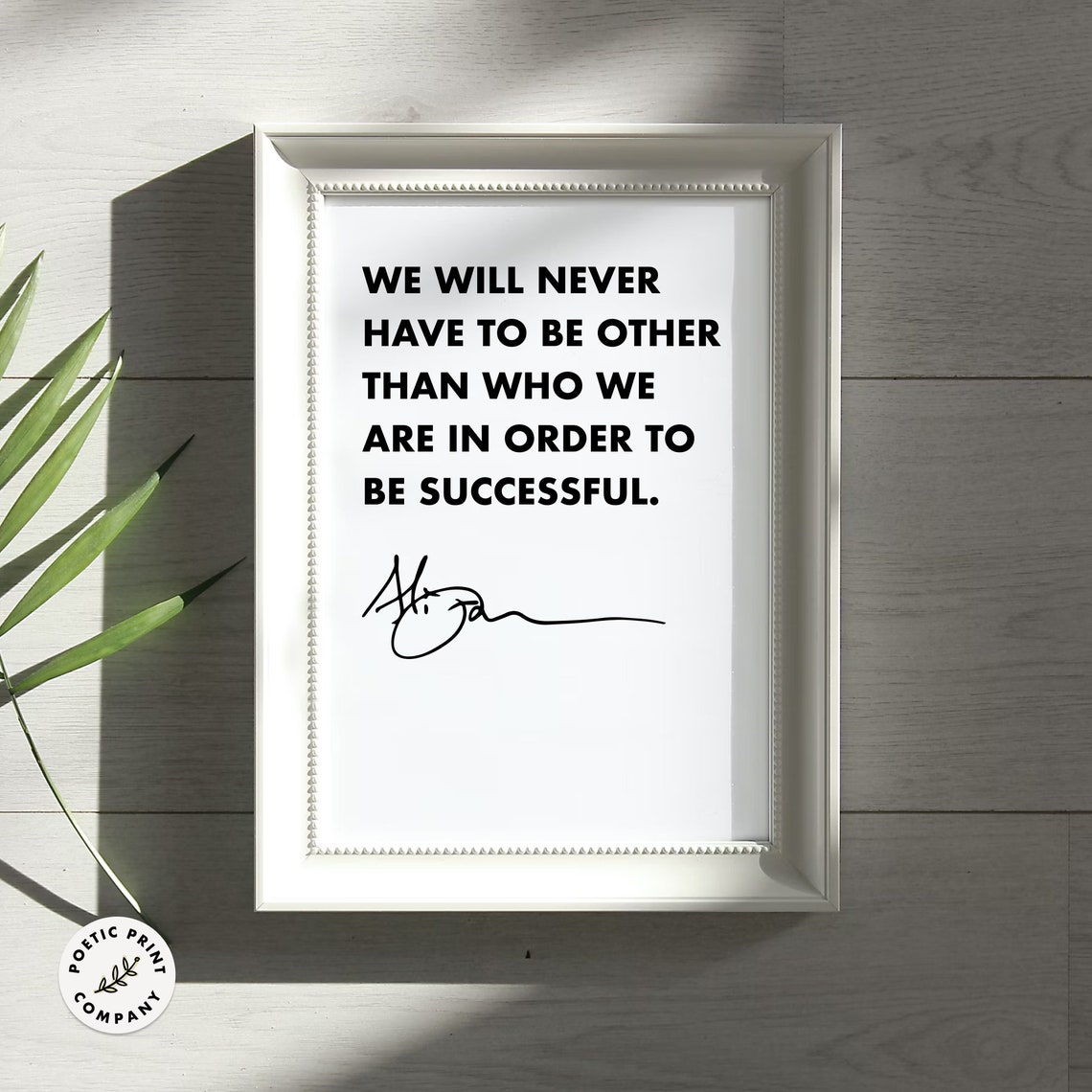 Alice Walker We Will Never Have To Be Other Than Who We Are Poster - Image 4