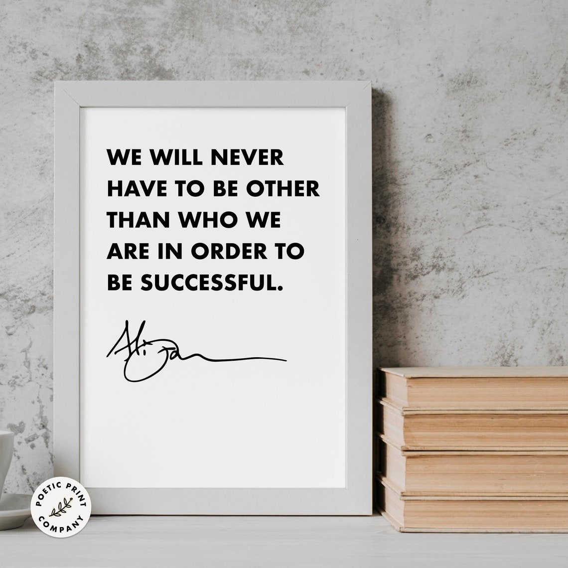 Alice Walker We Will Never Have To Be Other Than Who We Are Poster - Image 5