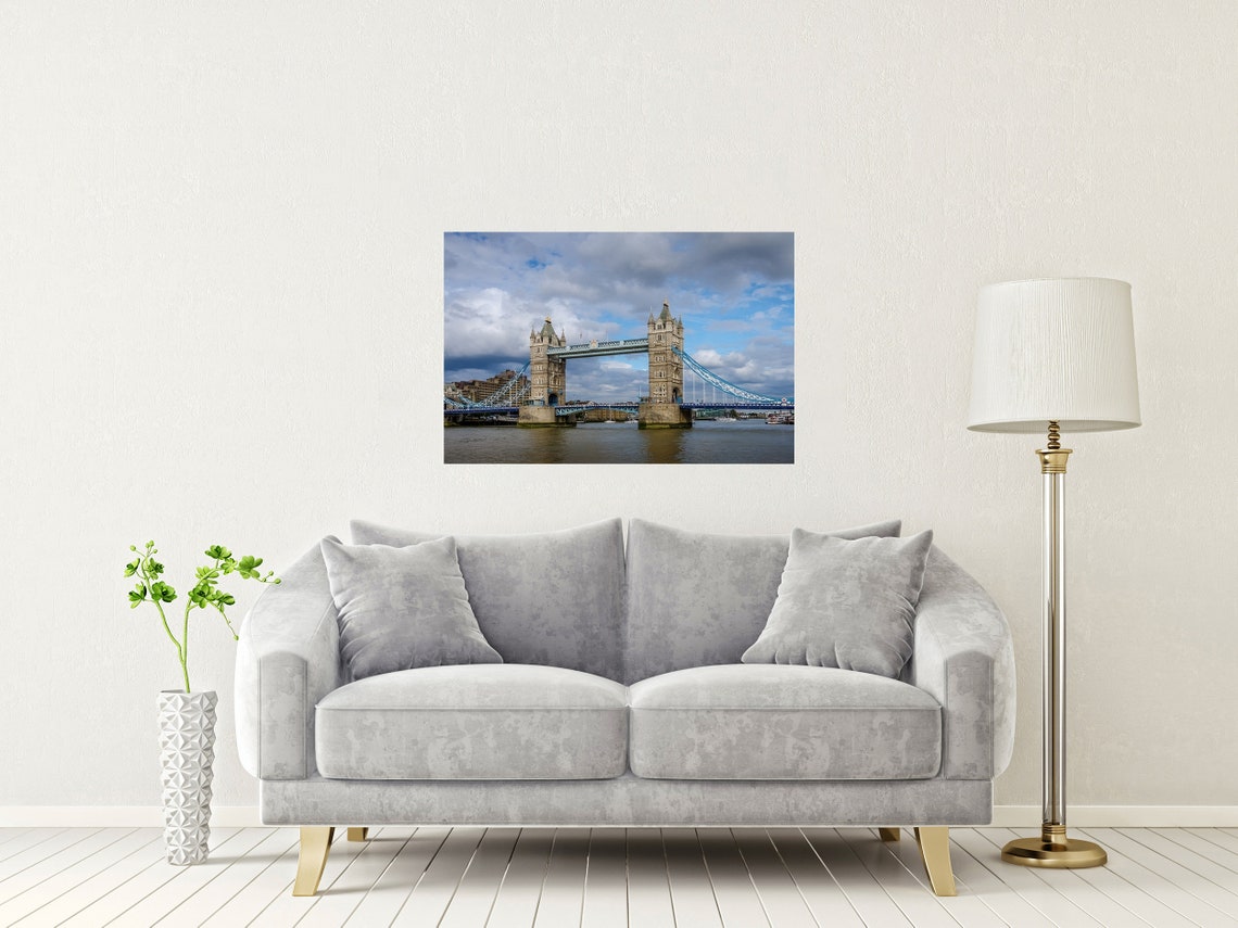 Tower Bridge London Daytime River Thames Iconic Landmark Poster - Image 2