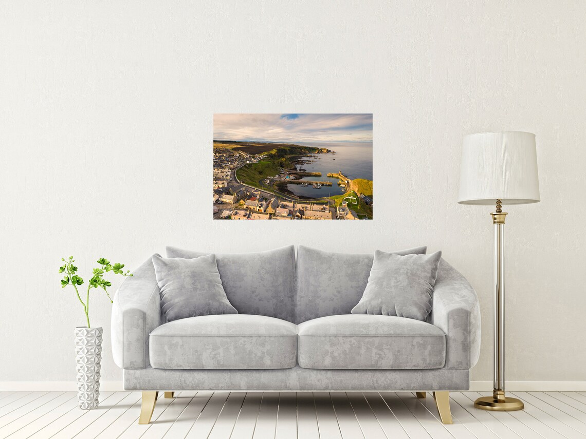Portknockie Harbour Buckie Moray Firth Scotland Limited Edition Print Photography Fine Art Wall Art Exclusive Print Poster Sct - Image 2