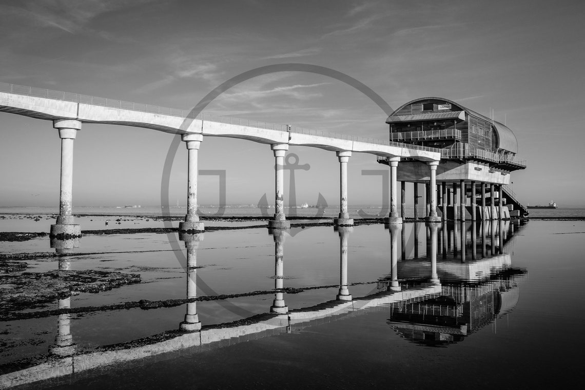 Bembridge Lifeboat Station Pier Isle Of Wight Limited Edition Print Photography Fine Art Wall Art Exclusive Print Poster Photo - Image 3