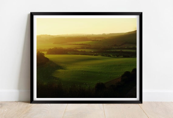 Watership Down Ecchinswell Hampshire Sunrise Limited Edition Print Photography Fine Art Wall Art Exclusive Print Poster Photo