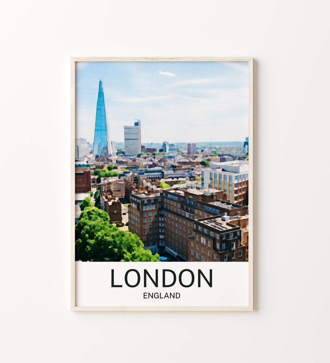 London Art London Print London England Art Print England Print United Kingdom London Artwork London Poster London Decor London