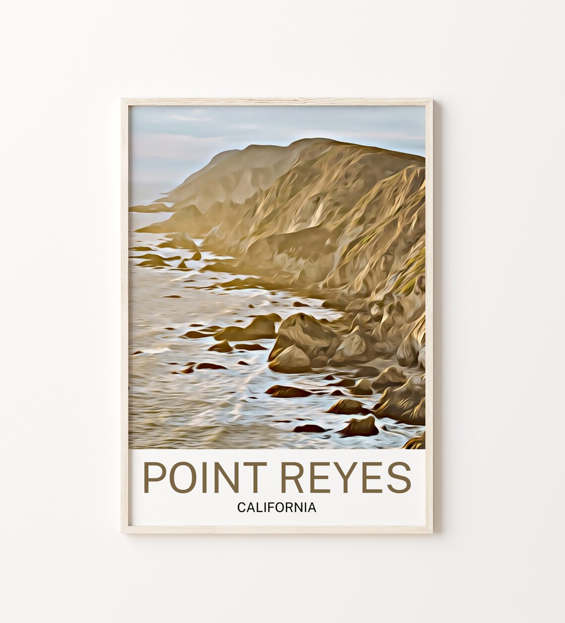 Point Reyes Poster Print, Point Reyes Souvenir