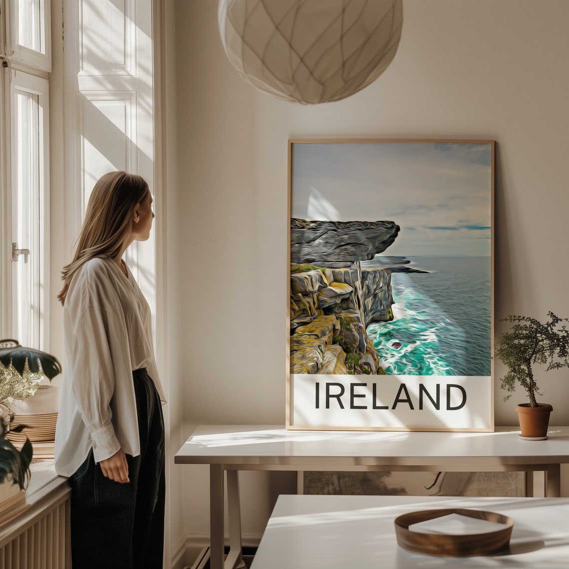 Ireland Travel Print Ireland Wall Art Ireland Art Ireland Artwork Ireland Art Print Ireland Gift Ireland Poster Travel Poster Print - Image 2