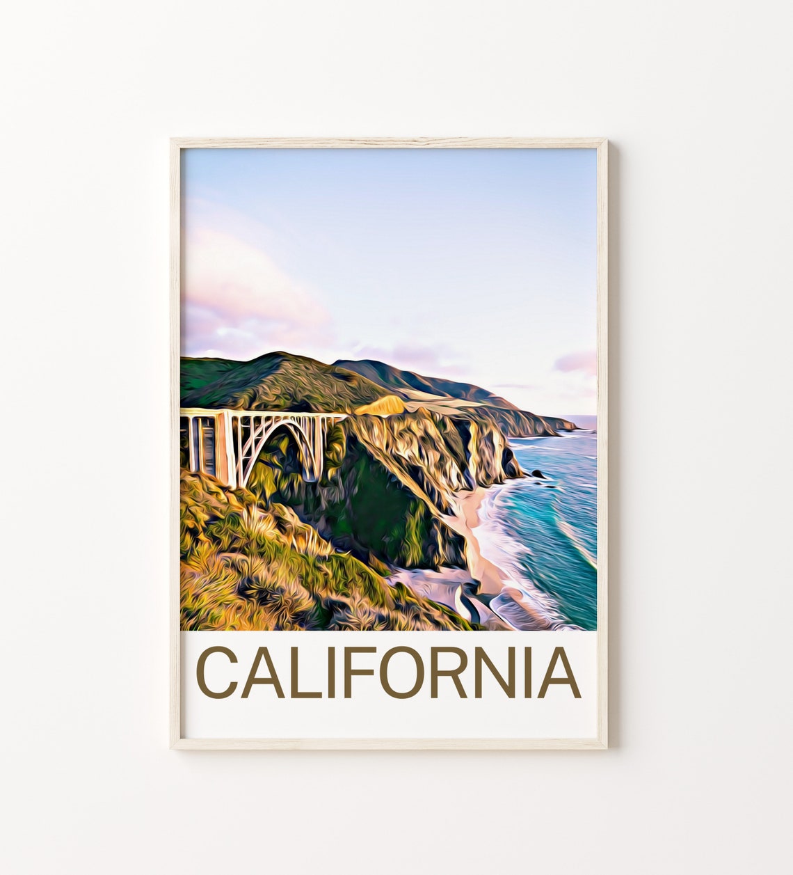California Travel Print California Wall Art California Poster California Art Print California Wall Decor California Travel California