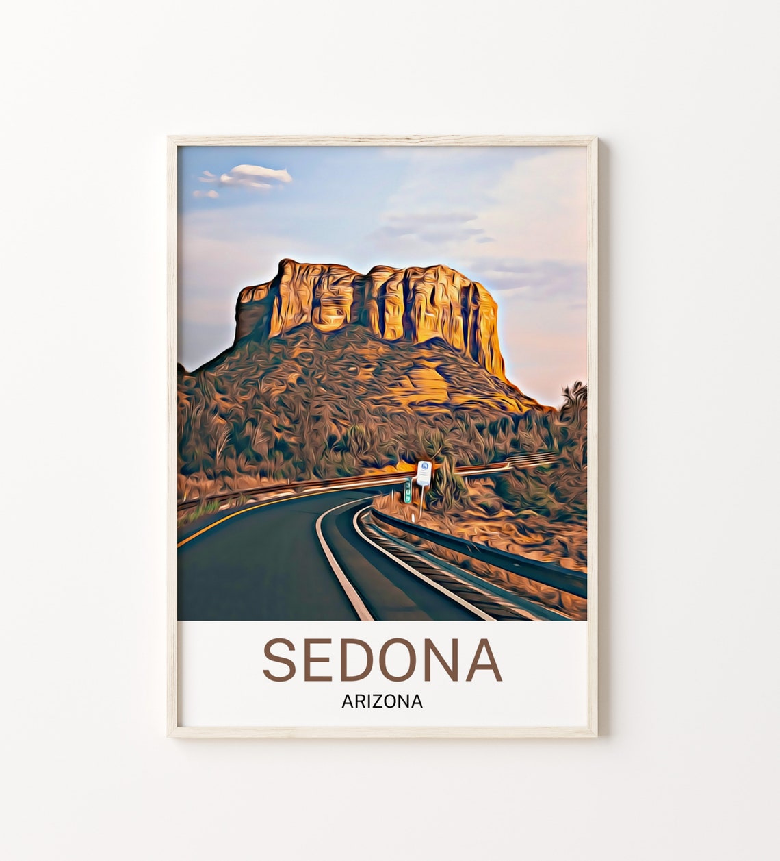 Sedona Print Sedona Art Sedona Wall Art Sedona Art Print Sedona Artwork Sedona Poster Sedona Decor Sedona Arizona Print Arizona Art