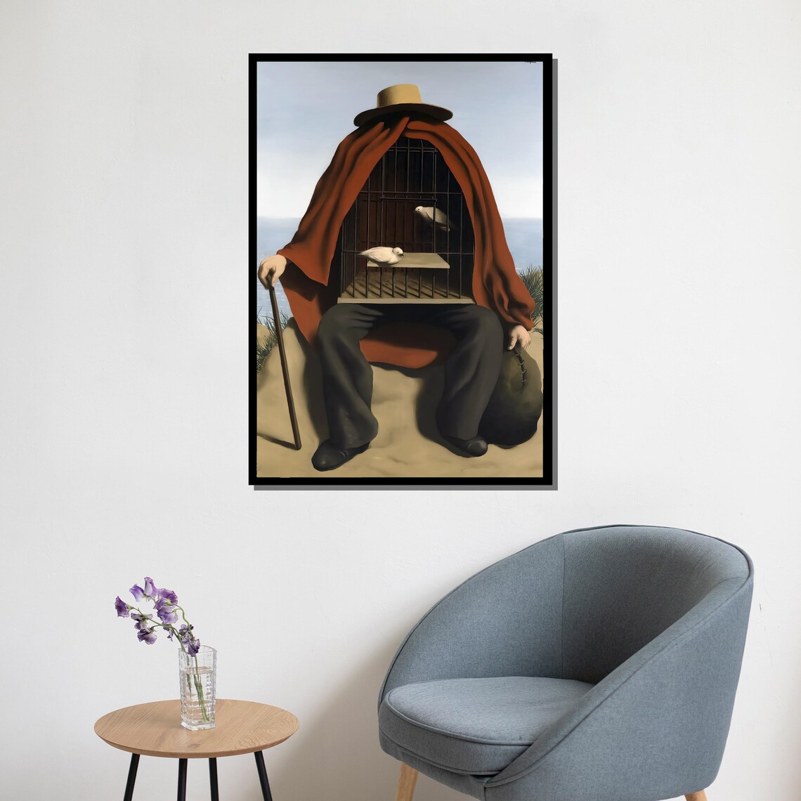 Ren Magritte The Therapist Surrealist Art Print - Image 5