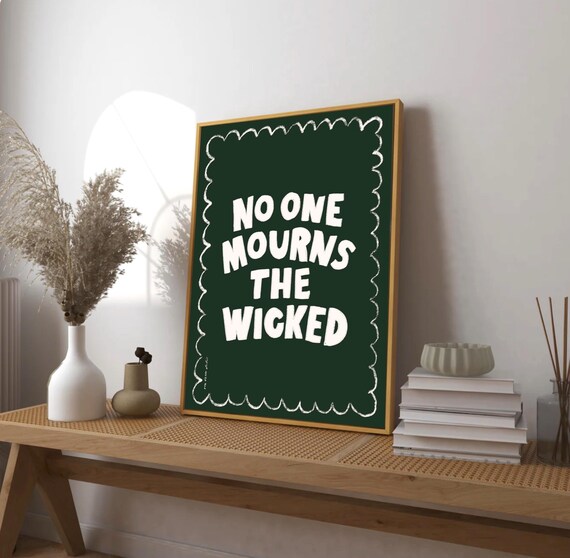 No One Mourns The Art Poster, Broadway Print