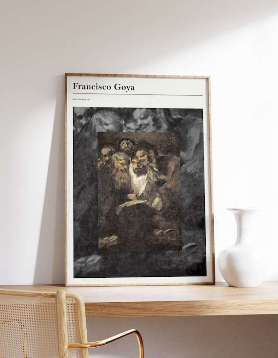 Francisco Goya Art Print Exhibition Poster Modern Wall Nouveau Eclectic