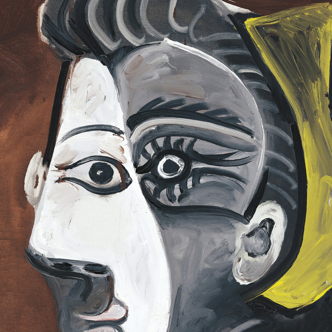 Pablo Picasso Woman Seated in an Armchair Bold Cubist Poster - Image 3