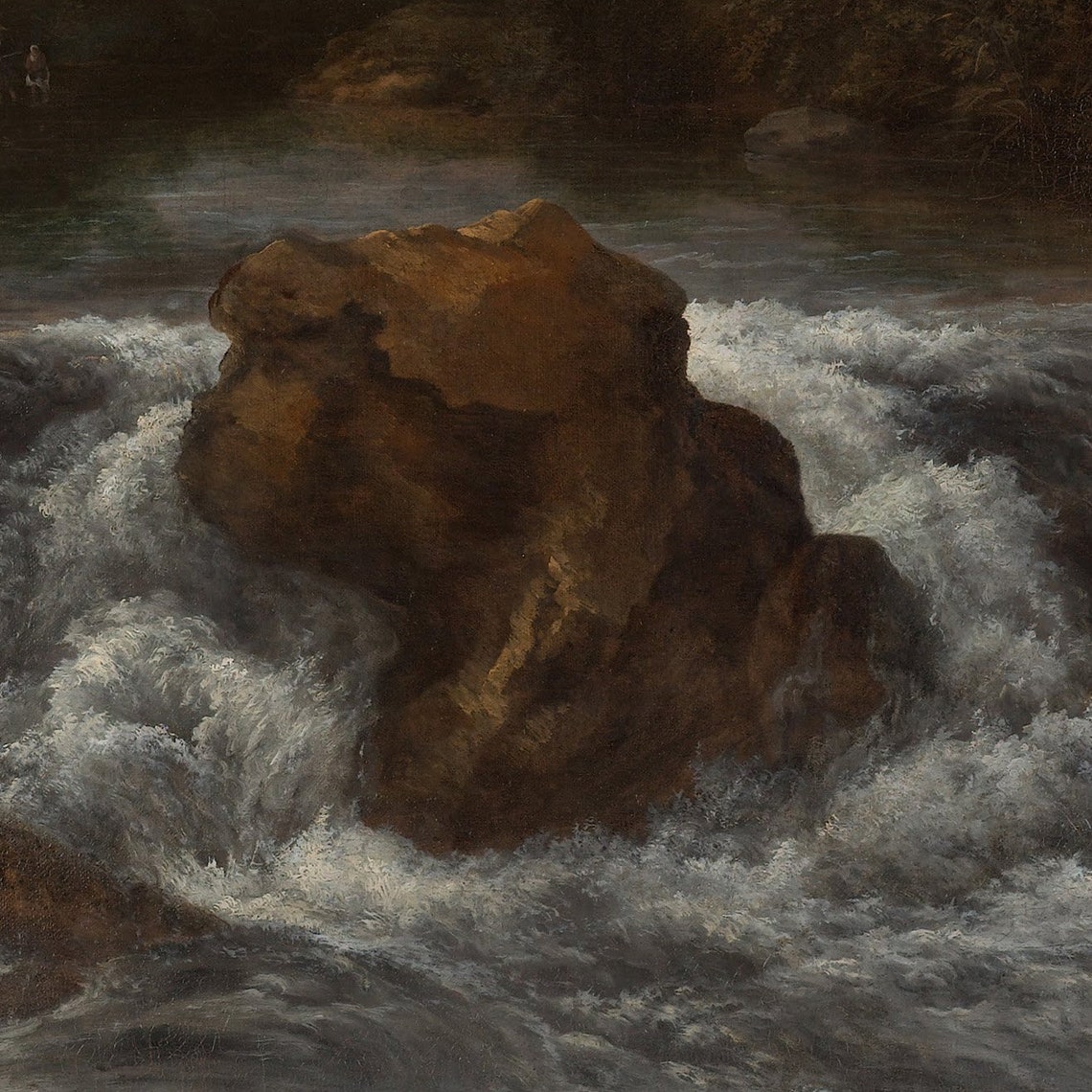 Jacob van Ruisdael Landscape with Waterfall Dutch Golden Age Poster - Image 2