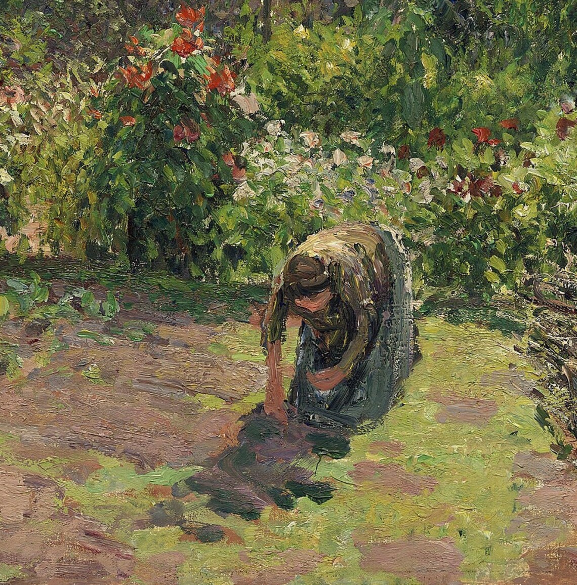 Camille Pissarro Artist Garden at Eragny Gardener Impressionist Poster - Image 3