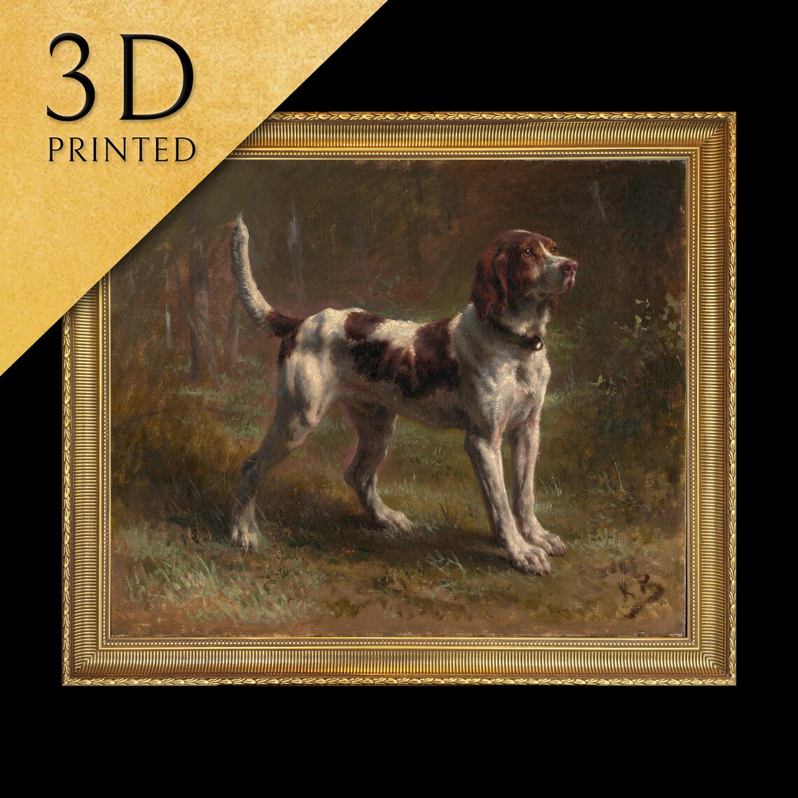 Limier Briquet Hound by Rosa Bonheur Art Print