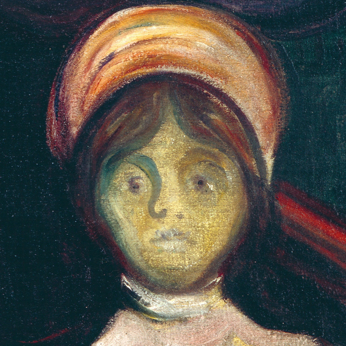 Munch Anxiety Red Sky Crowd Famous Expressionist Masterpiece Poster - Image 3