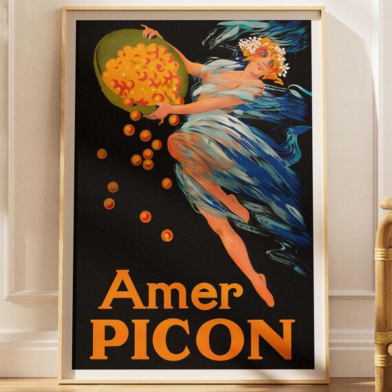 French Vintage Aperitif Poster, Leonetto Cappiello