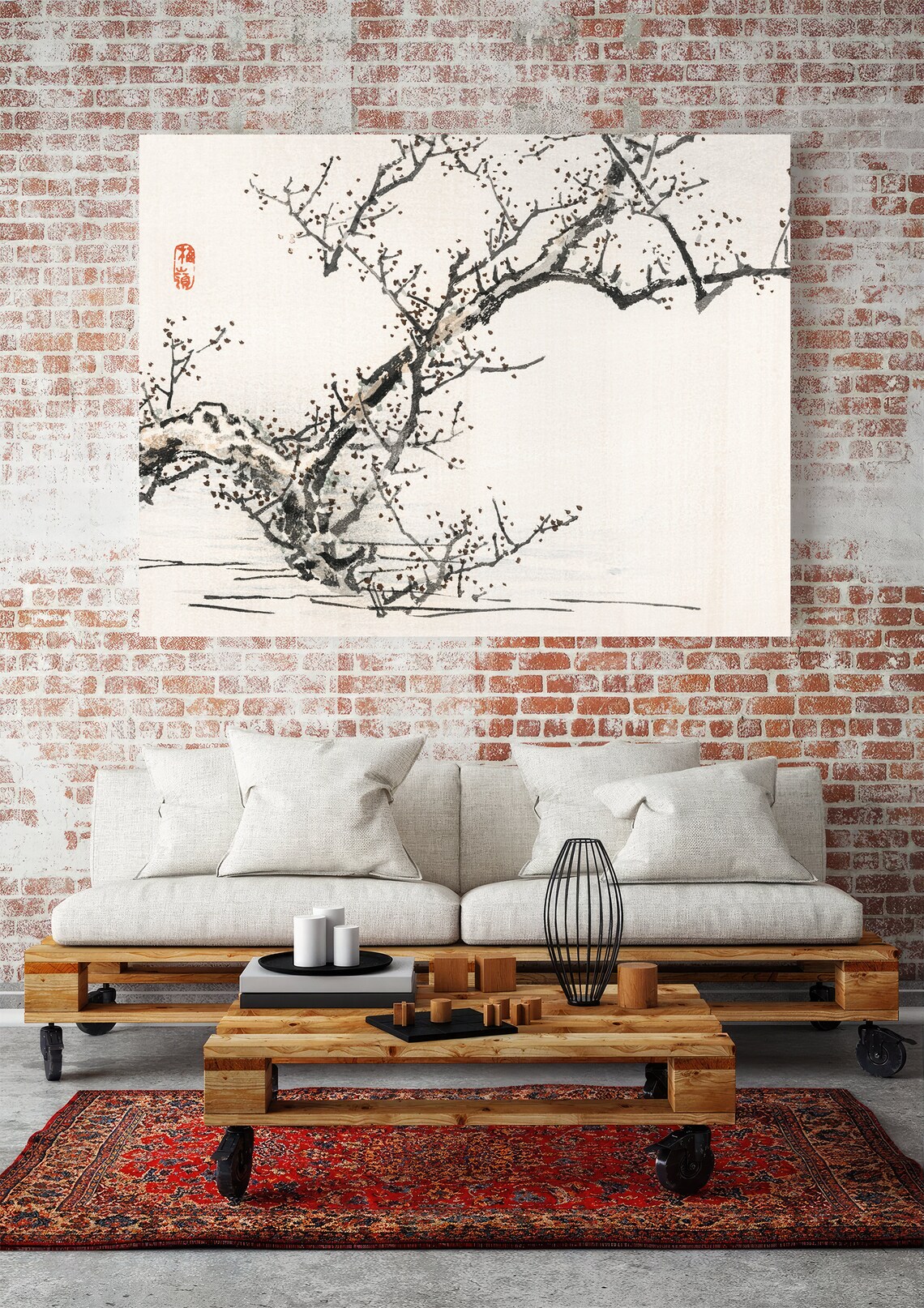 Japanese Zen Wall Art, Minimalist Art Print - Image 2