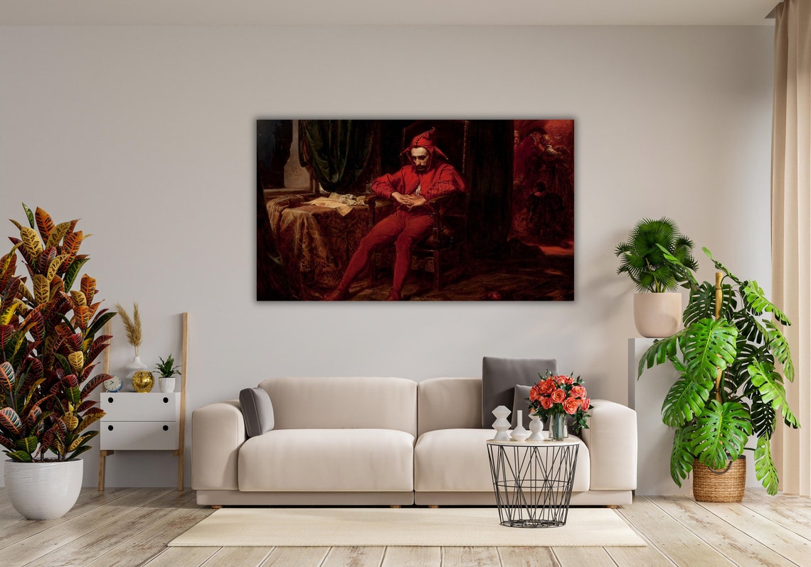 Jan Matejko Stanczyk Red Jester Classic Polish Painting Poster - Image 2