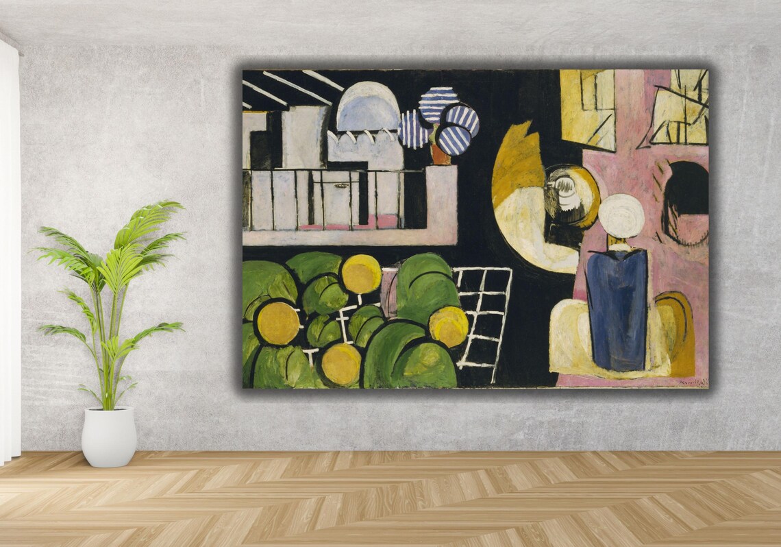 Henri Matisse Notre Dame View Cubist Colorful Cityscape Art Poster - Image 3