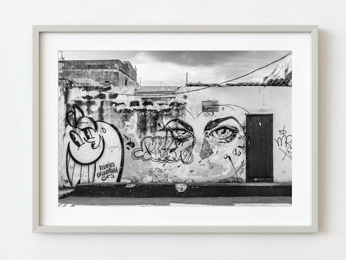 Wall Art And Graffiti Covered Havana