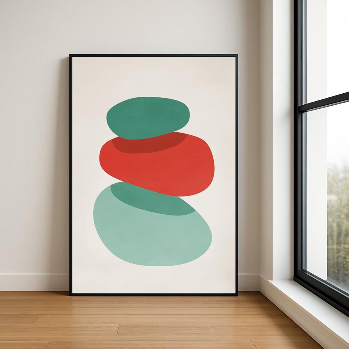 High Resolution Abstract Geometric Wall Art