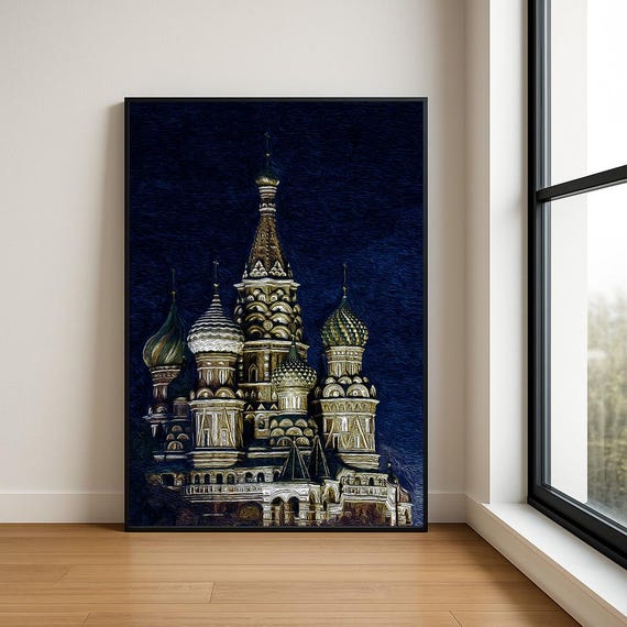 High Resolution Landmark Oil Painting