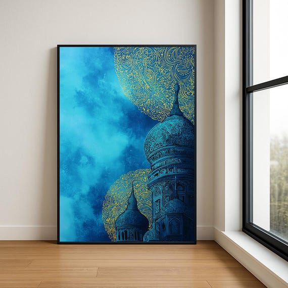 High Resolution Landmark Oil Painting