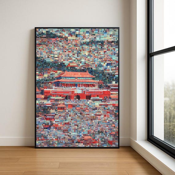 High Resolution Landmark Oil Painting