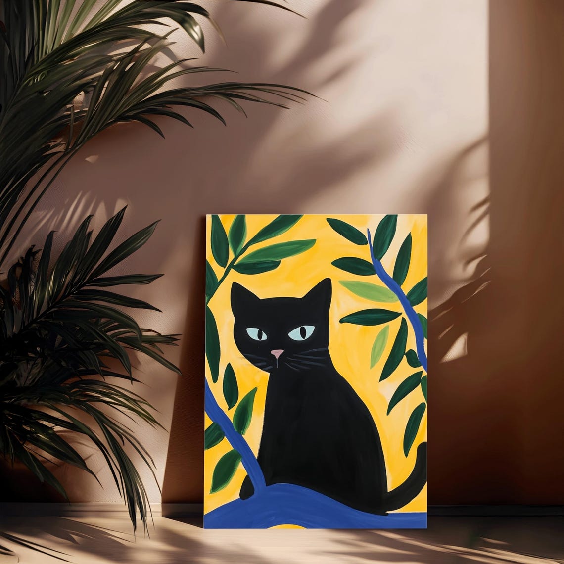 Henri Matisse Black Cat, Modern Wall Art Decor - Image 3