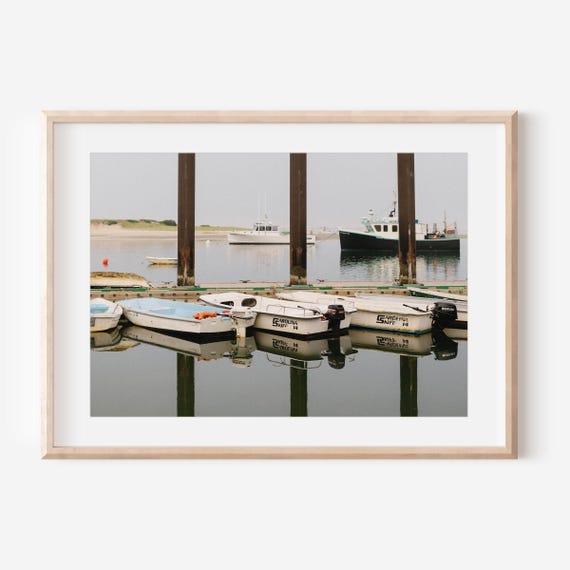 Chatham Harbor Photo Chatham Ma Wall Art Coastal Photography Print New England Decor Nautical Art Cape Cod Fine Art Ocean Landscape