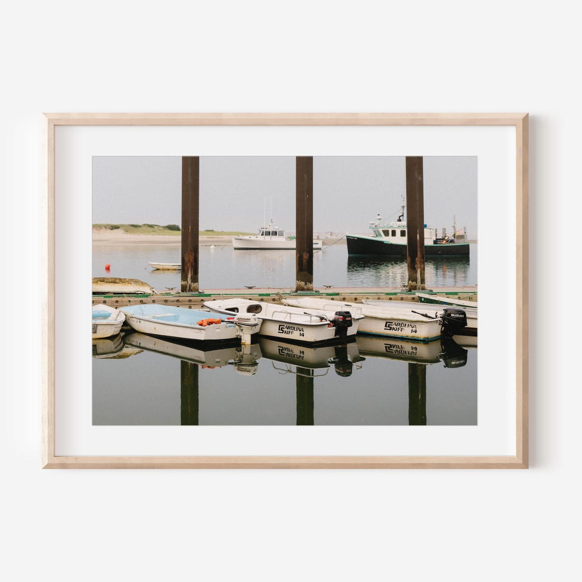 Chatham Harbor Photo Chatham Ma Wall Art Coastal Photography Print New England Decor Nautical Art Cape Cod Fine Art Ocean Landscape
