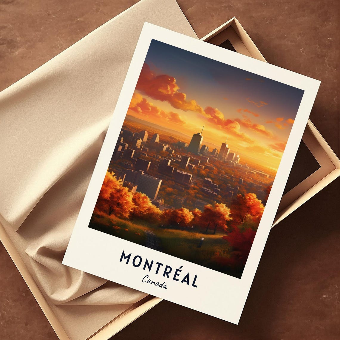 Montral Travel Print Wall Art Montral Qubec City Print Montral Travel Gift Montral City Poster Travel Gift - Image 3