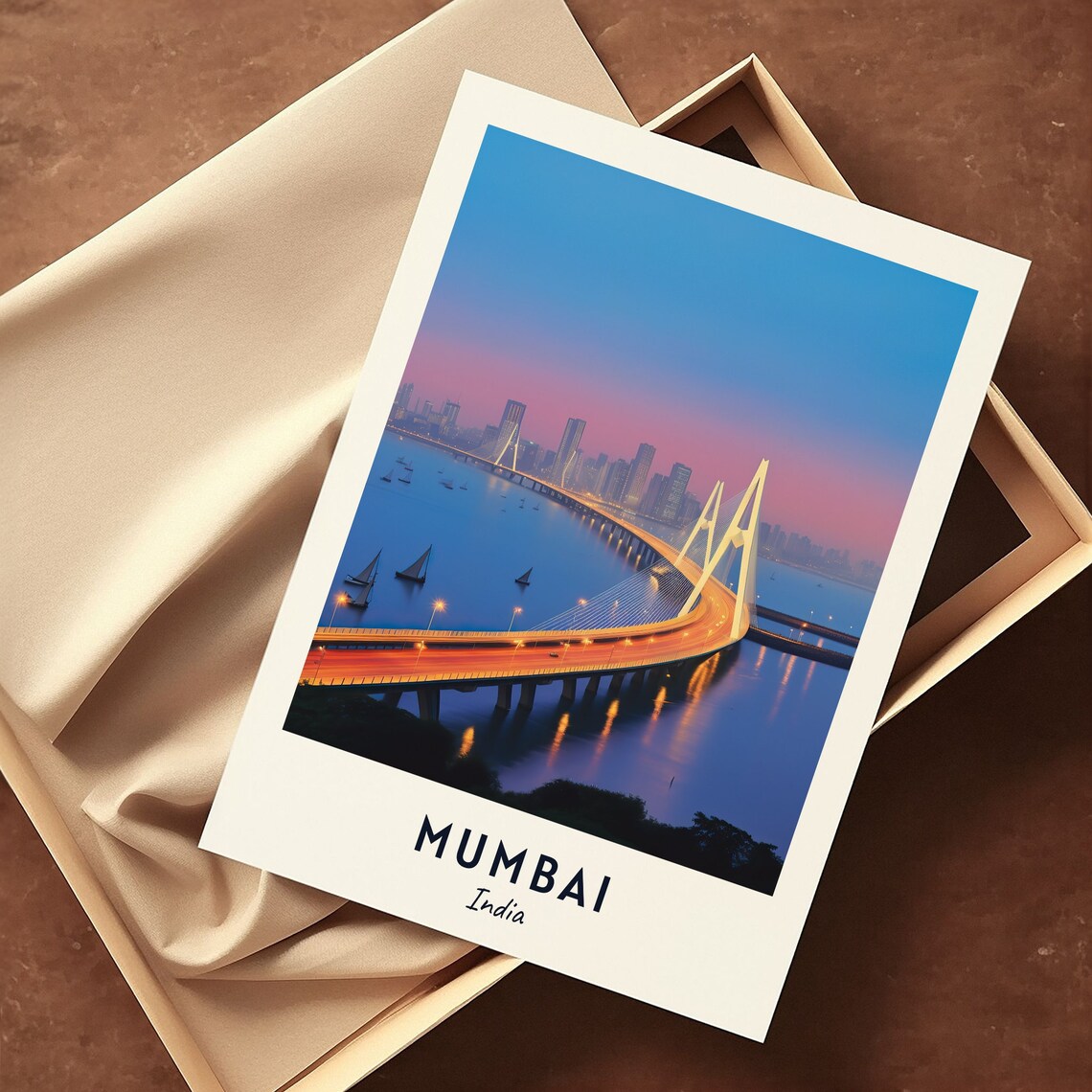 Mumbai City Travel Poster, India Travel Gift - Image 3