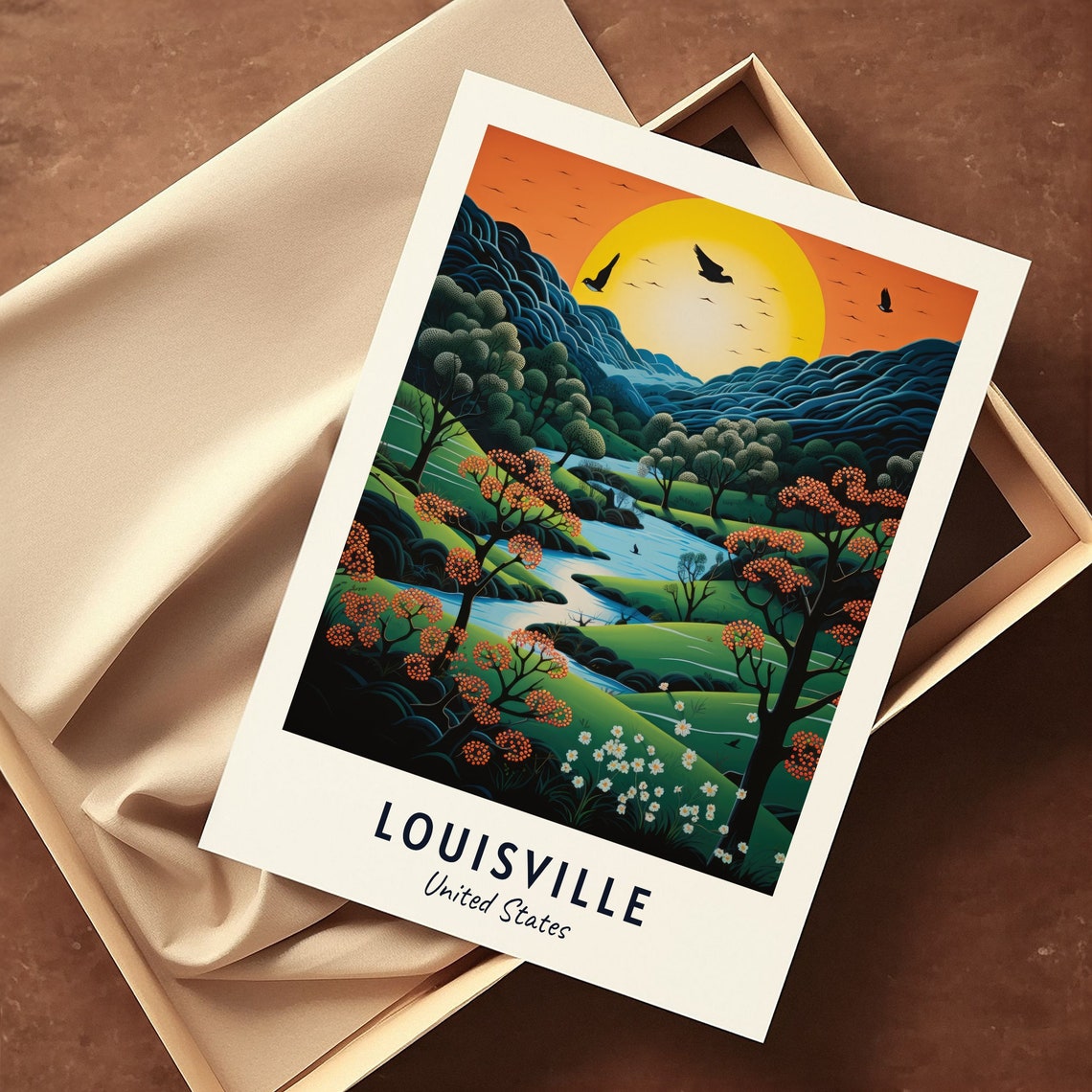 Louisville United States Travel Print Wall Art Louisville United States City Print Louisville United States Travel Gift Louisville - Image 3