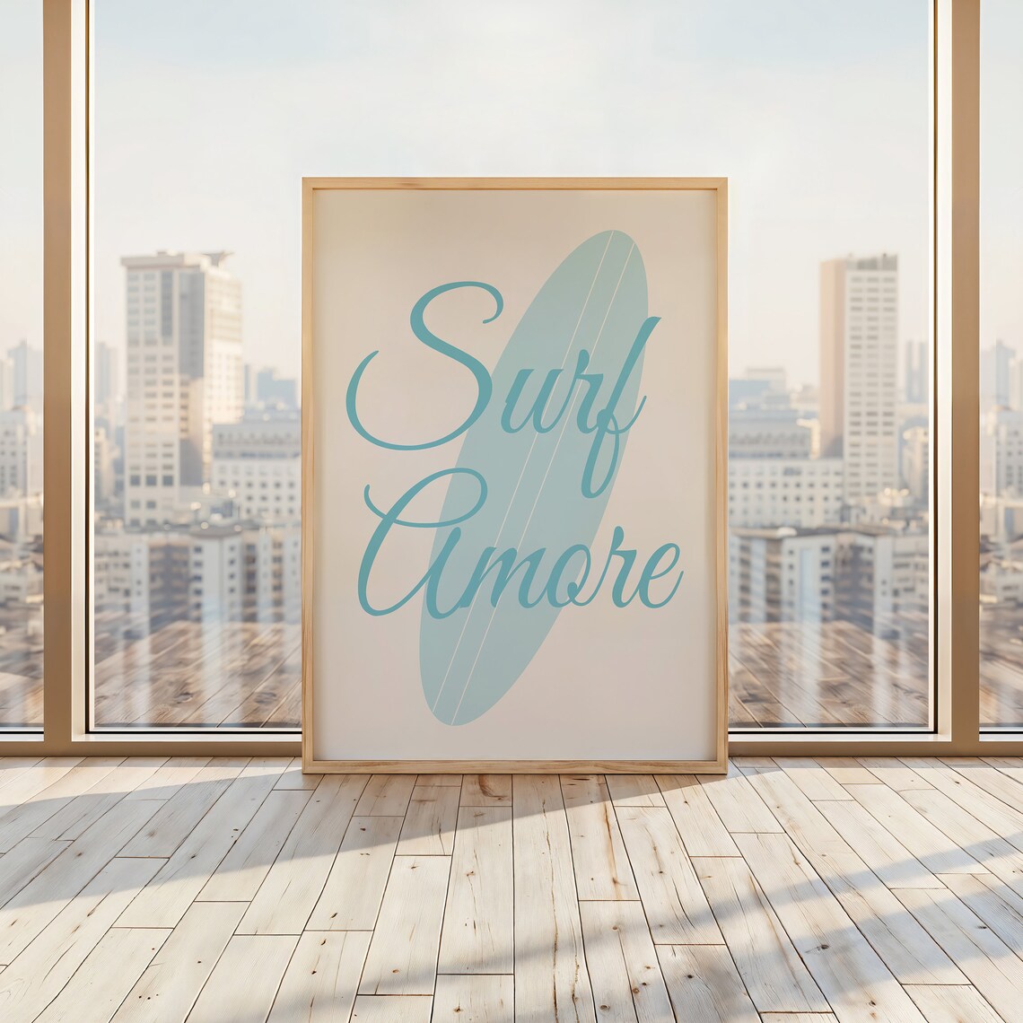 Surf Amore Wall Art Print - Image 3