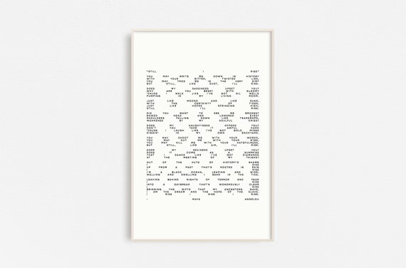 Still I Rise Poster Maya Angelou Poetry Art Typography Wisdom Gallery Wall Art Instant