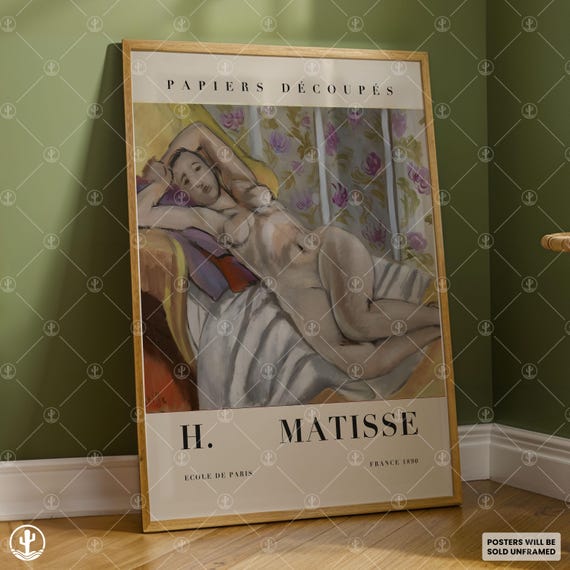 Henri Matisse Poster Wall Art Painting Landscape Prints Museum