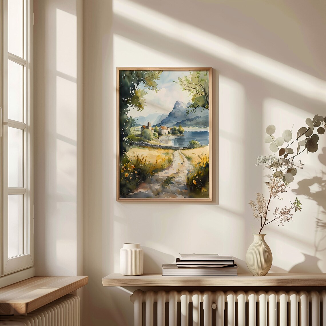 Ireland Watercolor Painting, Cliffs Of Moher Art Print - Image 4