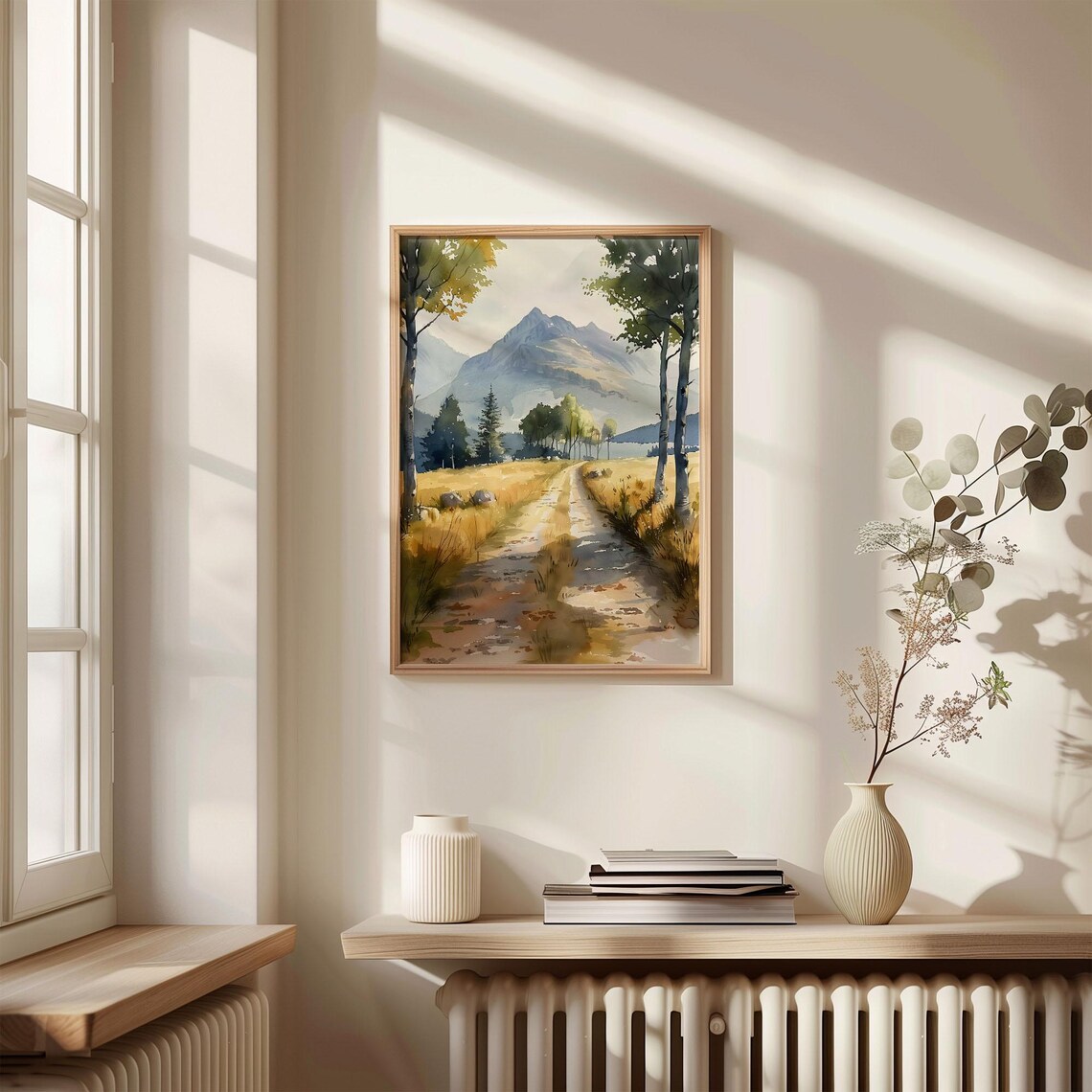 West Highland Way Watercolor Hiking Poster - Image 4