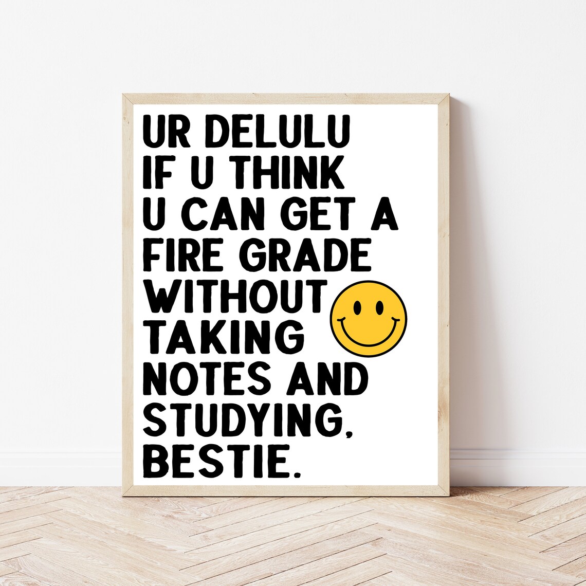 Science Classroom Poster, Funny Educational Print