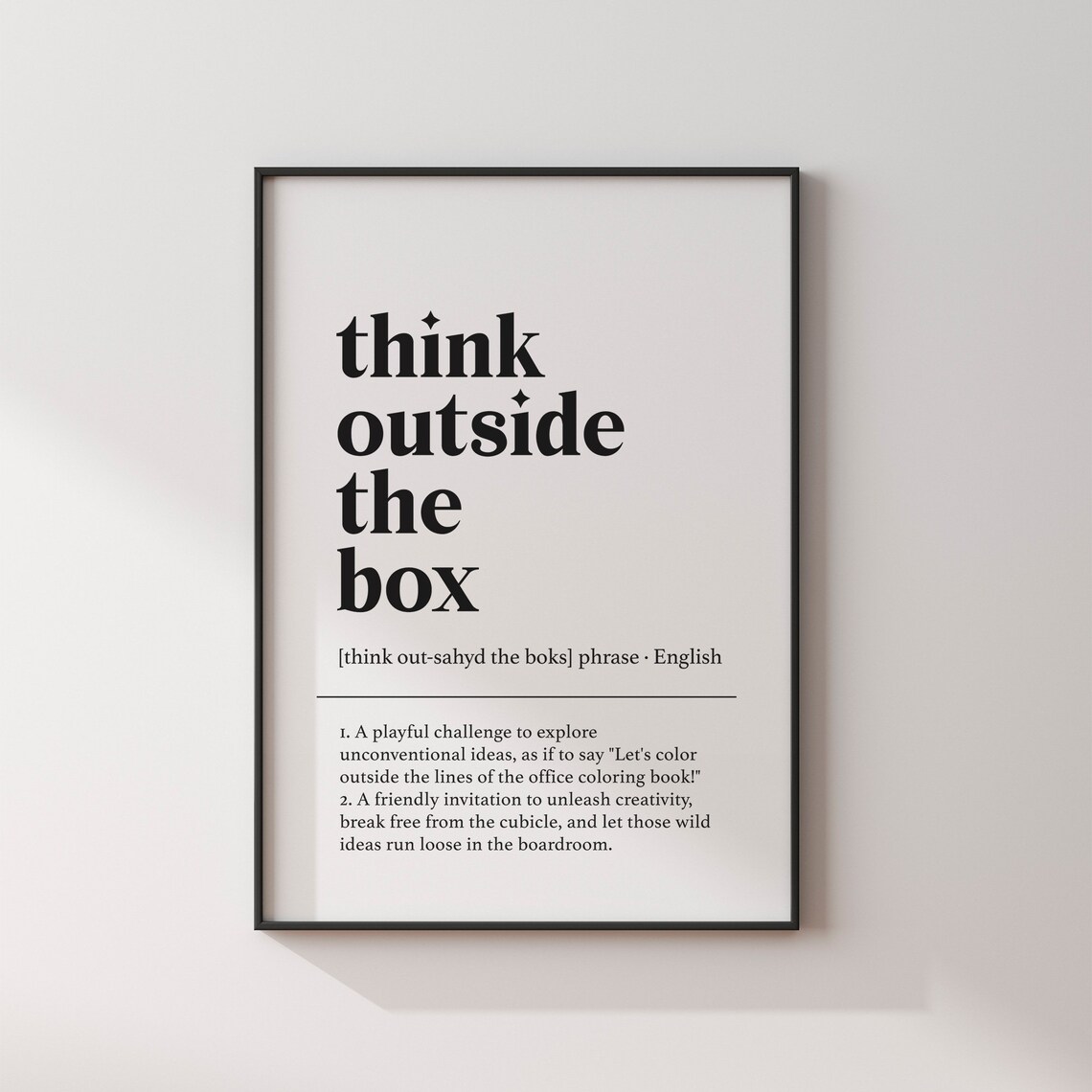 Home Office Wall Art, Funny Office Decor