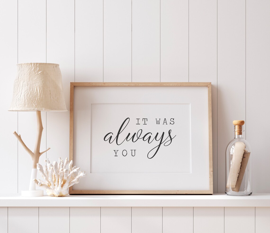 It Is Always You Valentine's Day Art Print - Image 3