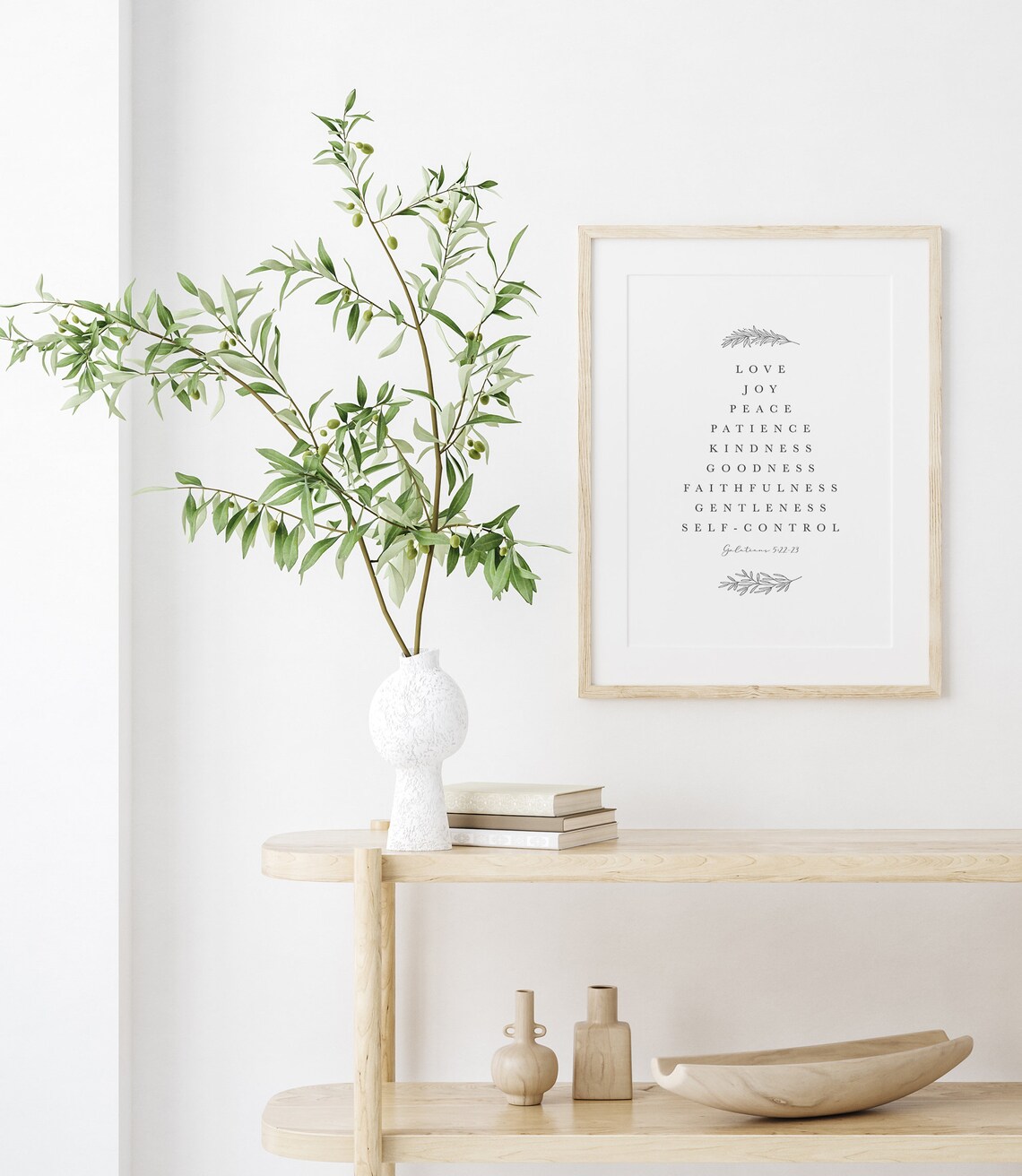 Fruits Of The Spirit Galatians 5:22 Art Print - Image 3